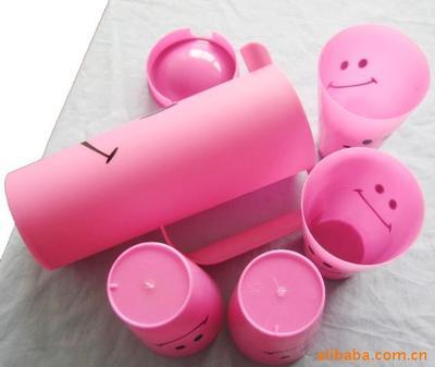 【供應(yīng)YK-5254水壺加四個小杯 套裝涼水杯】價格,廠家,圖片,杯子,臺州市黃巖怡可塑業(yè)-